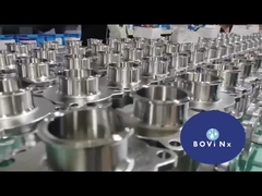 Rohrverbindungen aus rostfreiem Stahl Teile Inspektionswerkstatt