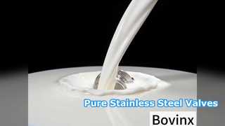 Bovinx-Edelstahlventile für Reinheit