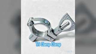 Tri-Clamp-Klemme aus Edelstahl 304/316