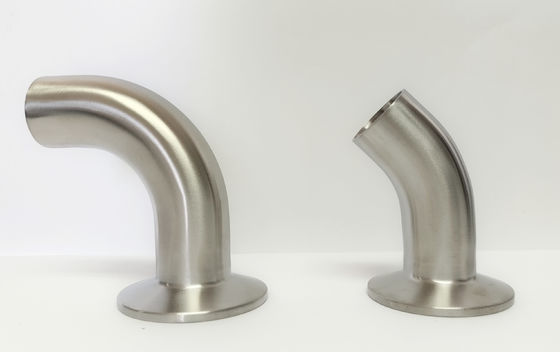 Ein guter Preis. Sanitäre Edelstahl 90 Grad Ellenbogen, Hintern Schweiß Edelstahl Ferrule Klammer Online