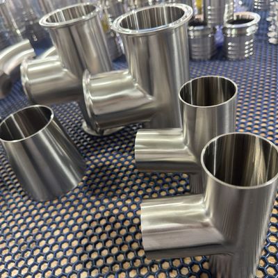 Ein guter Preis. Hygienische SS316L Tee-Schweiß Lebensmittelqualität Bioverarbeitung Pharmazie ASME BPE-Fitting Online
